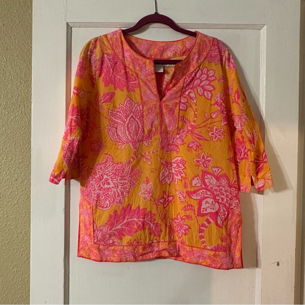 Gretchen Scott tunic size S